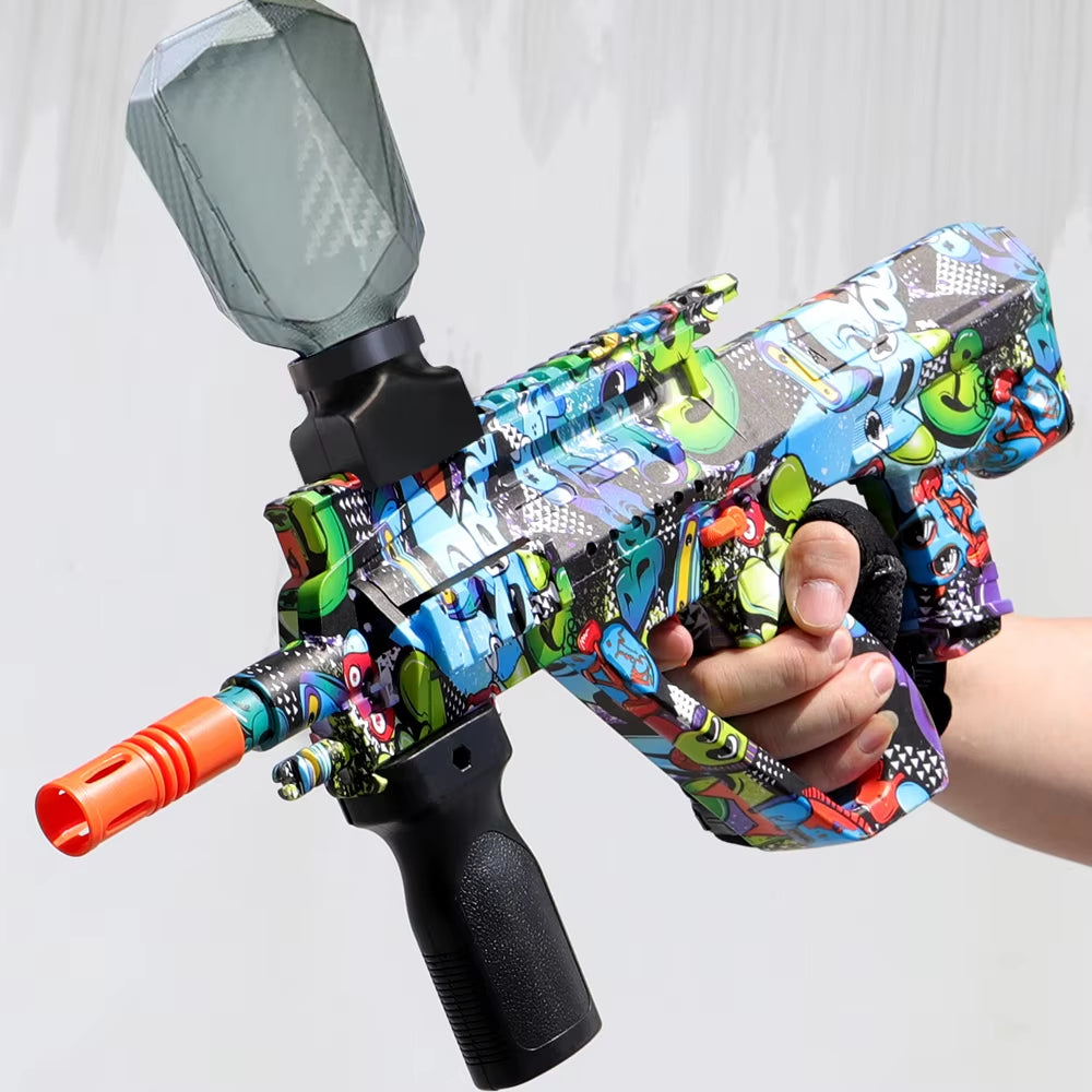 High-Speed AUG Electric Ball Blaster - Fun for Kids and Adults, Outdoor Game Parties （Excluding Water Bombs)